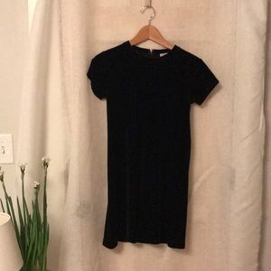 Crewcuts black velvet dress